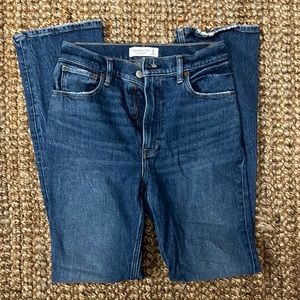 Abercrombie 70s Vintage Flare Ultra High Rise Jeans
